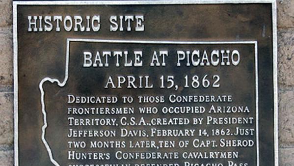 Confederate marker in state park north of Tucson stolen
